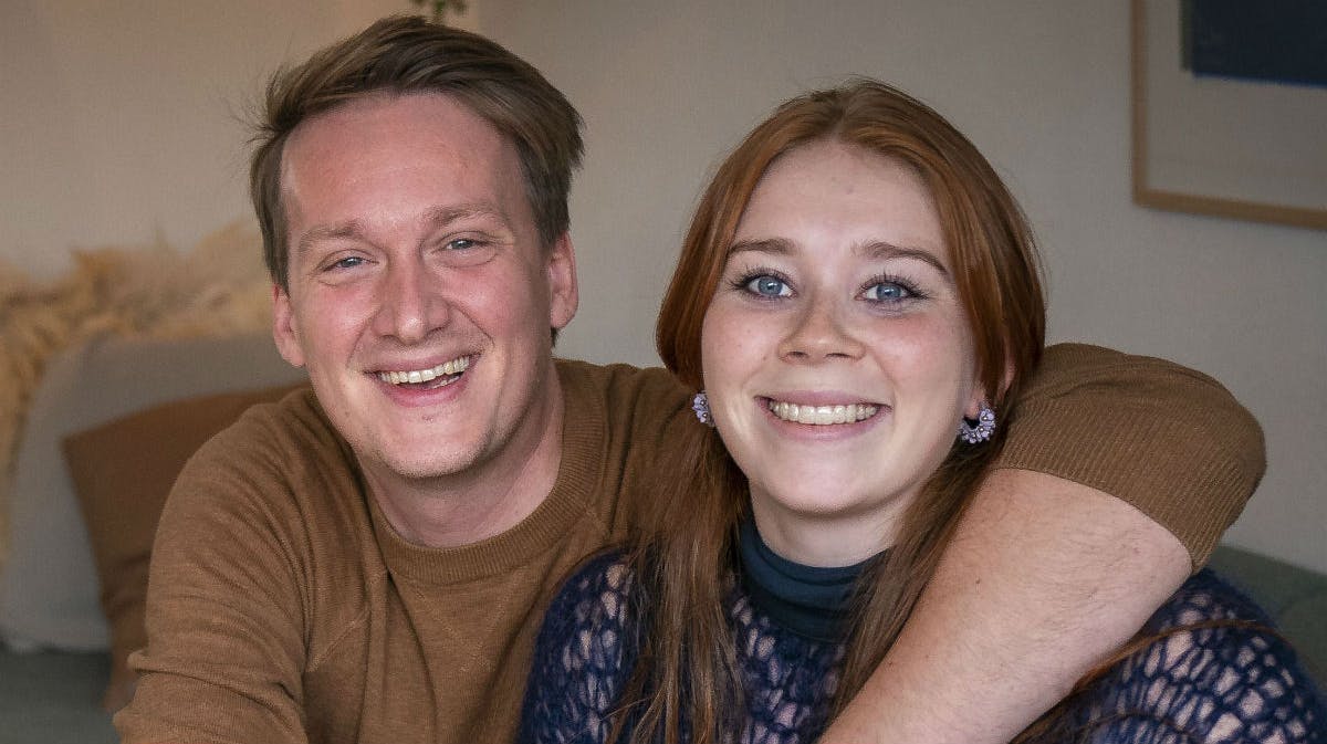 Martin og Sunnvá fra "Nybyggerne".