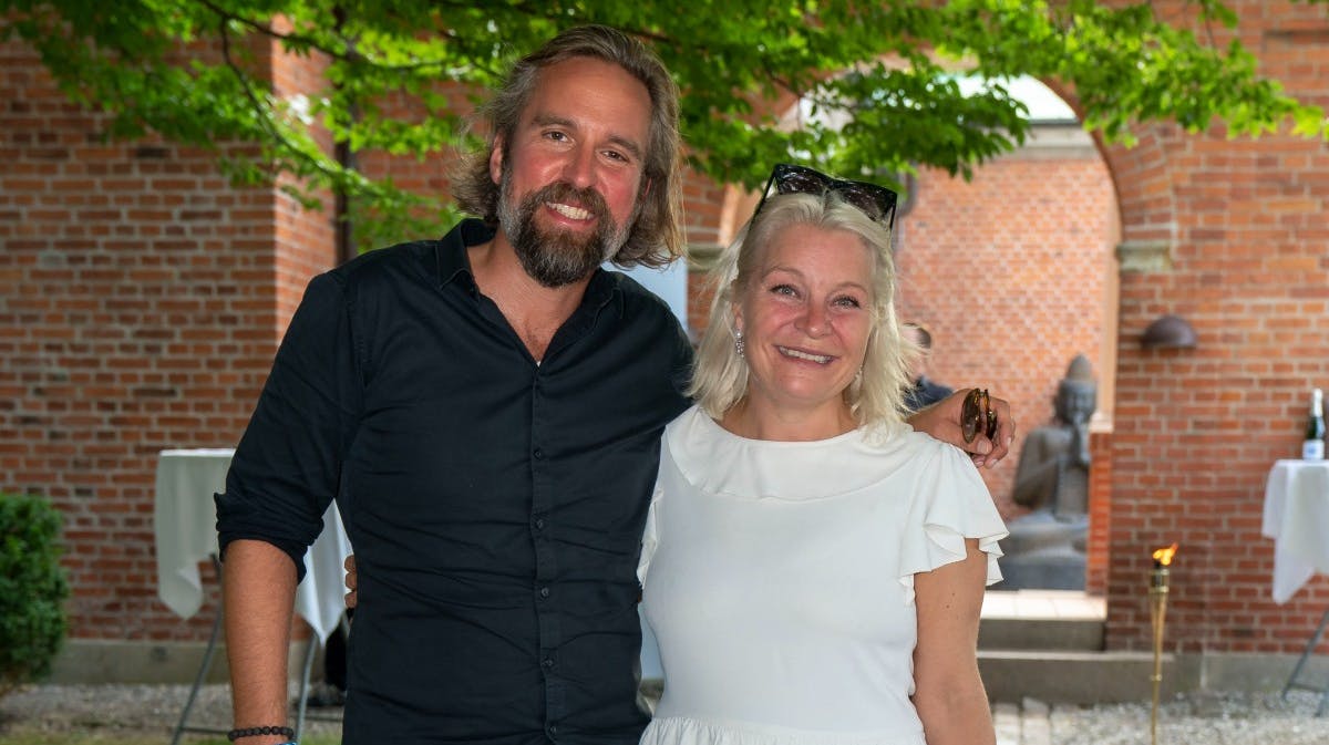Signe Lindkvist og Mads Ulrik Holmstrup.&nbsp;