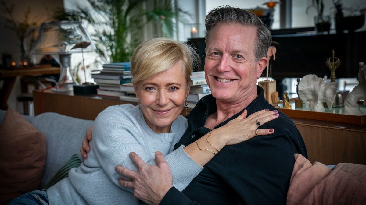 Peter Mygind og hustruen Lise Mühlhausen. 