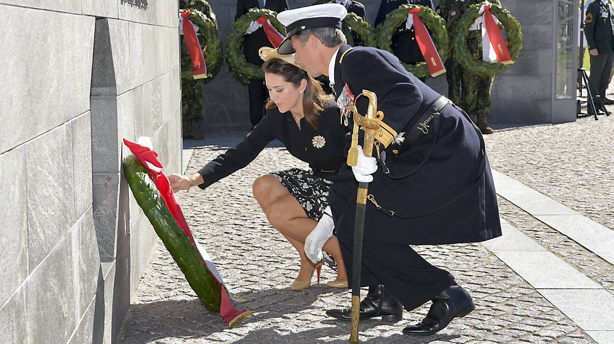 Kronprins Frederik og kronprinsesse Mary