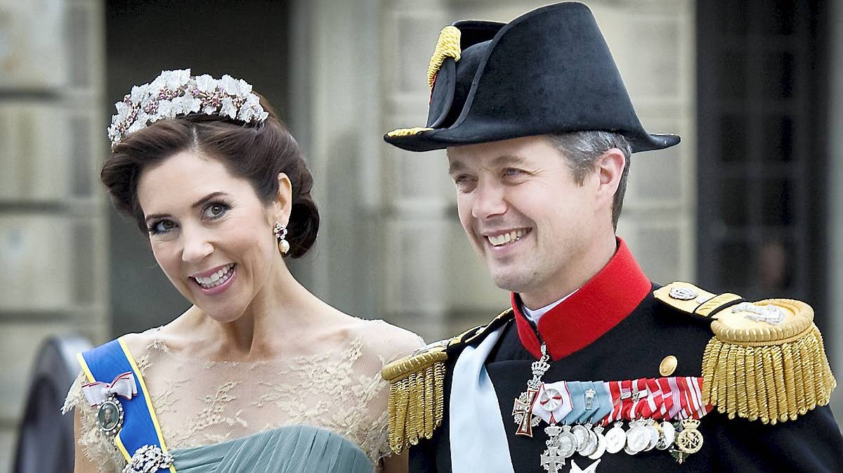 Kronprinsesse Mary og kronprins Frederik