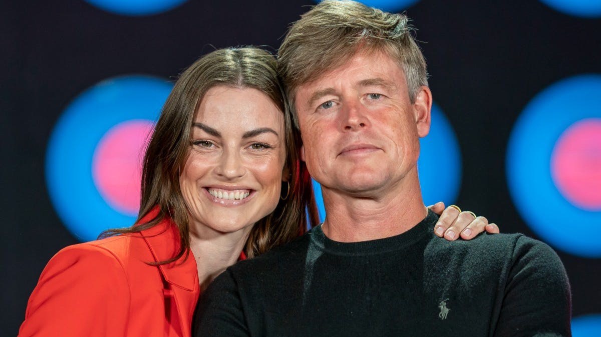 Caspar Phillipson og Malene Østergaard.