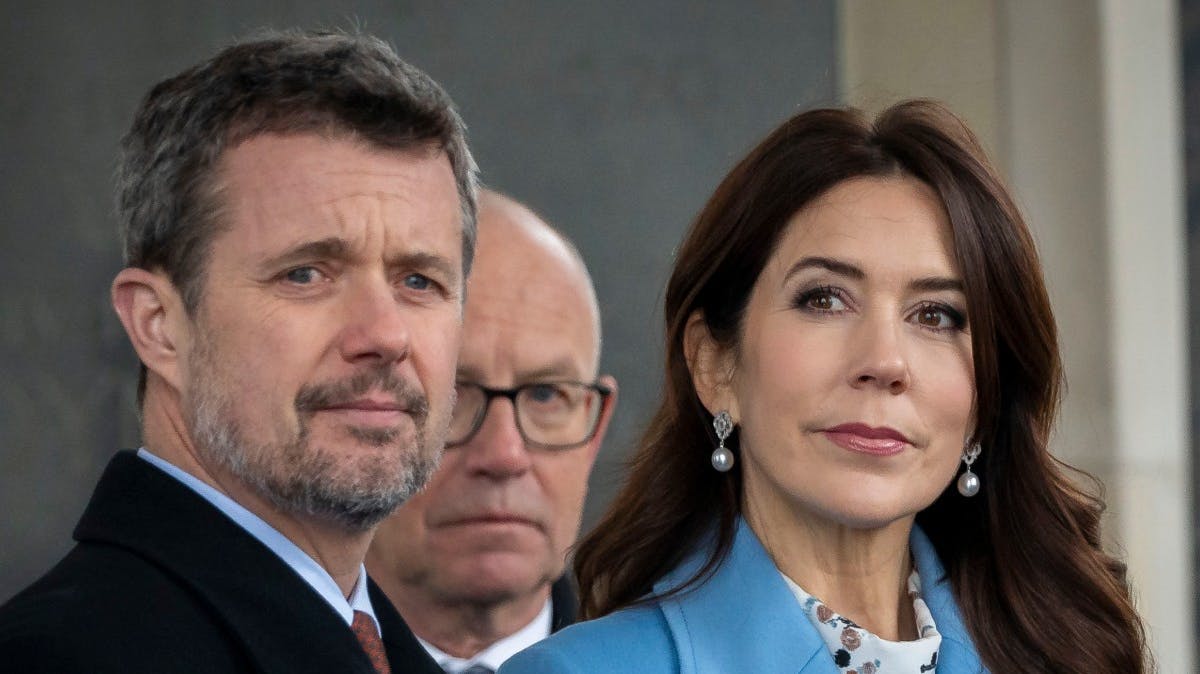 Kronprins Frederik og kronprinsesse Mary