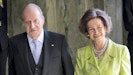 Dronning Sofia og kong Juan Carlos.