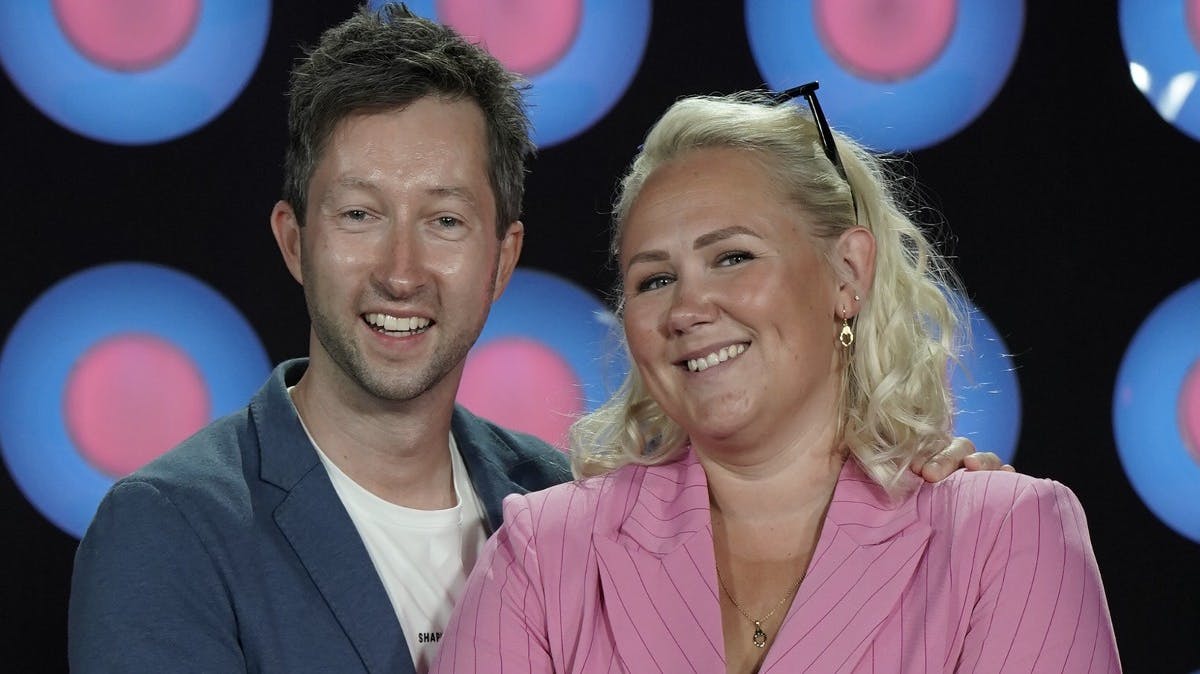 Damian Czarnecki og Cecilie Schmeichel.