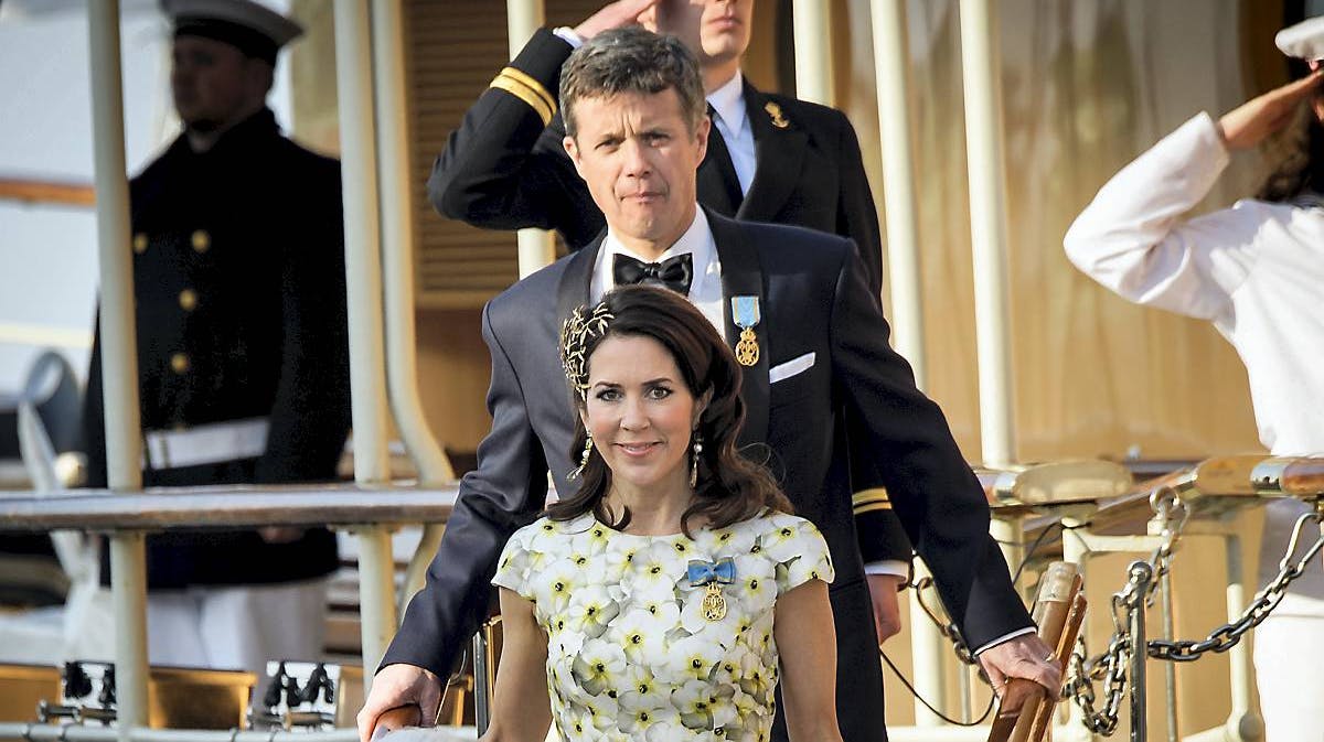 Kronprinsesse Mary og kronprins Frederik