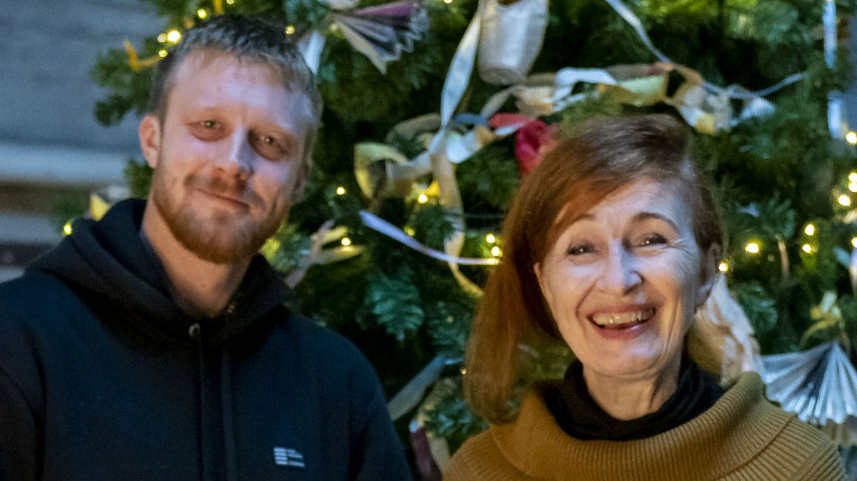 Joachim Fjeldstrup og Bodil Jørgensen.