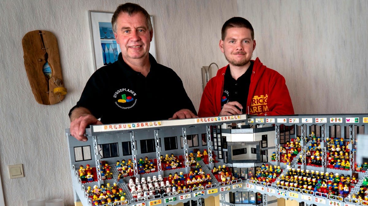 Kim og Rune fra "Lego Masters"