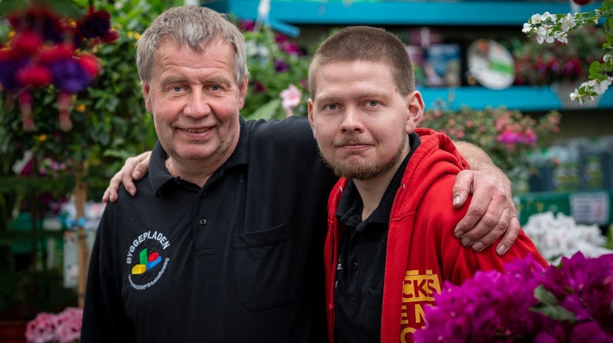 Kim og Rune fra "LEGO Masters"