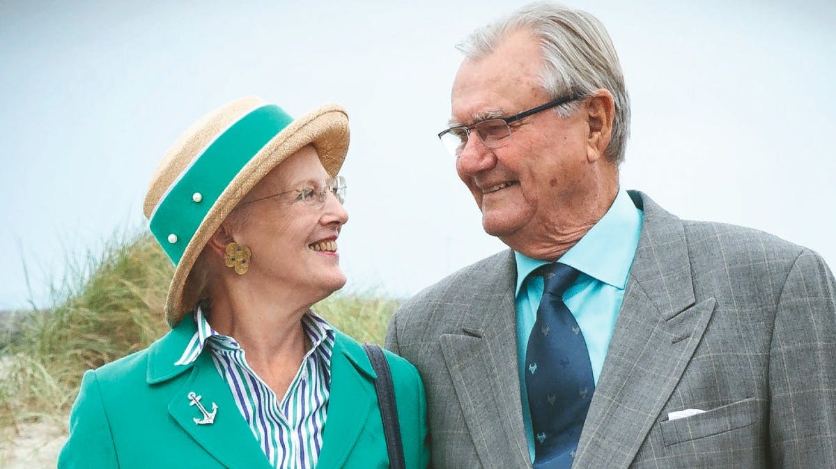 Dronning Margrethe og prins Henrik