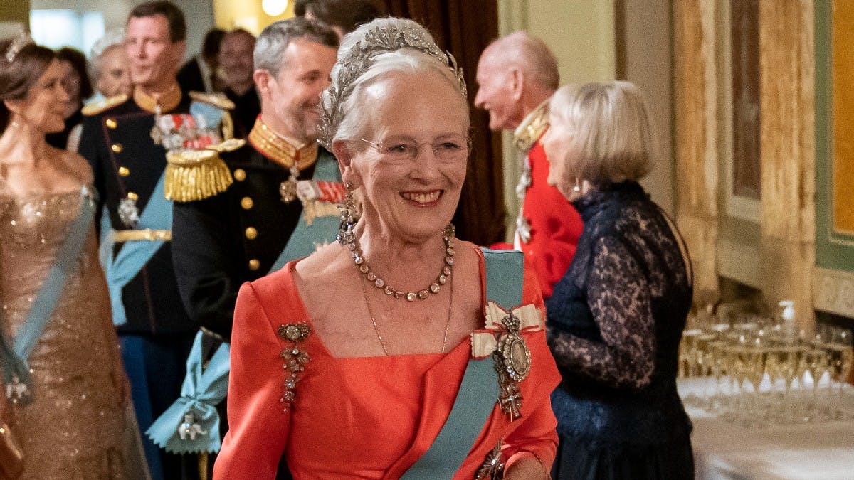 Dronning Margrethe.