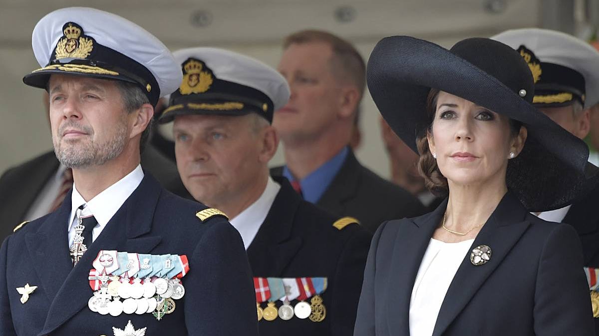 Kronprins Frederik og kronprinsesse Mary