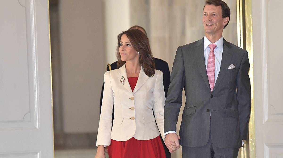 Prinsesse Marie og prins Joachim.