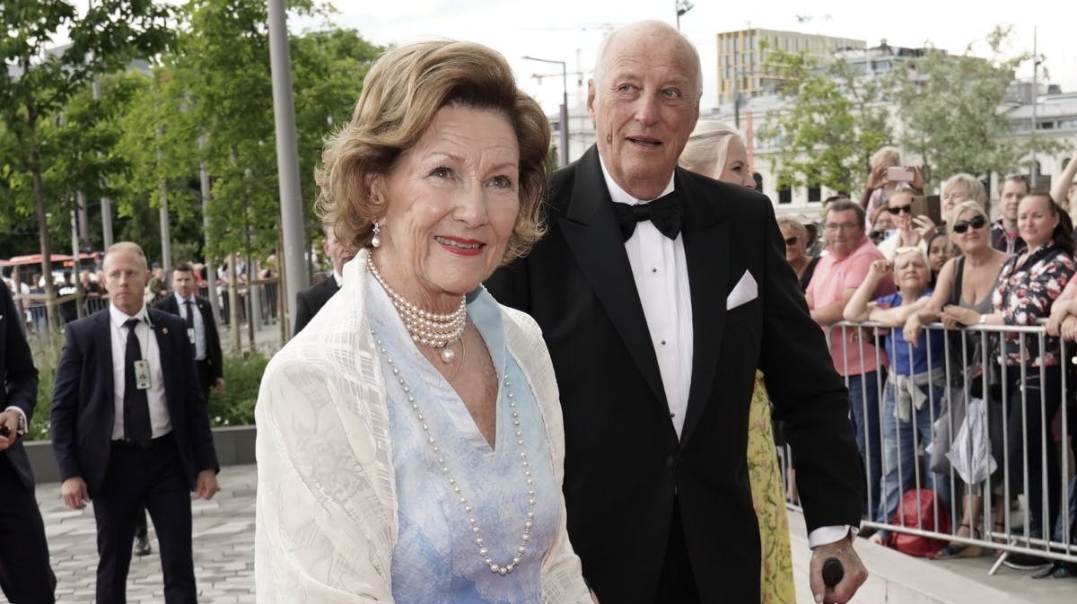 Dronning Sonja og kong Harald