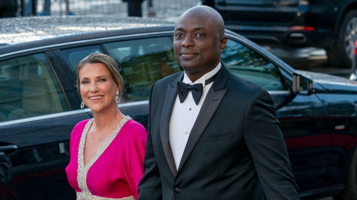 Prinsesse Märtha Louise og Shaman Durek. 