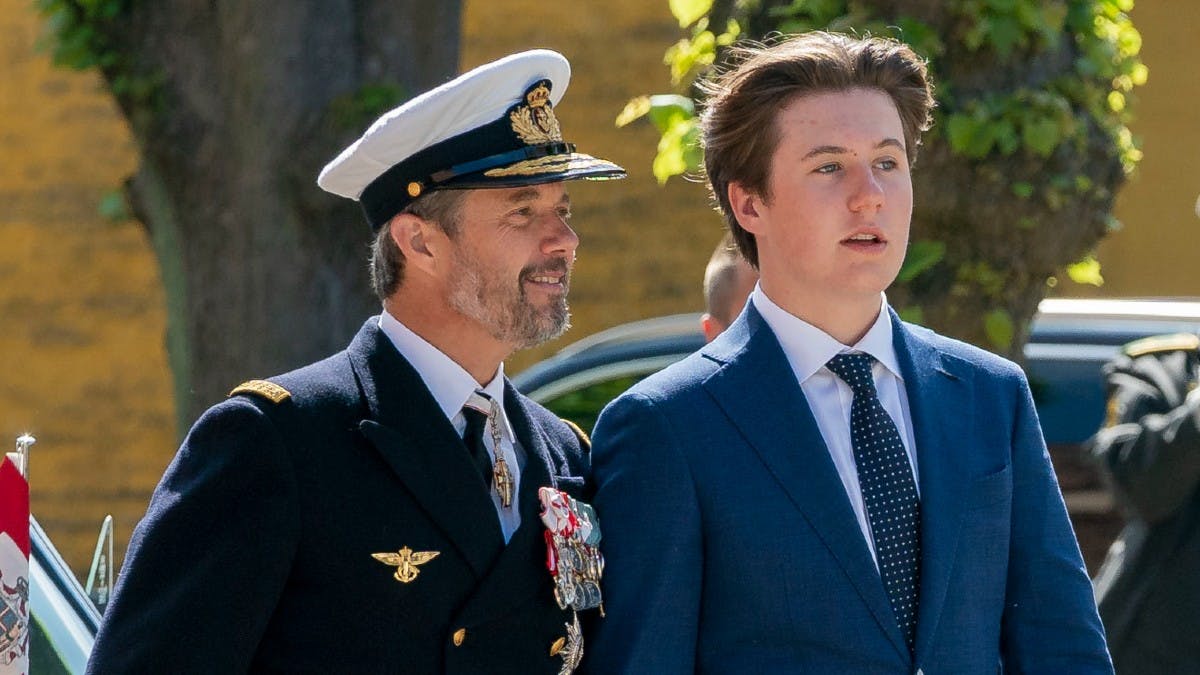 Kronprins Frederik og prins Christian. 