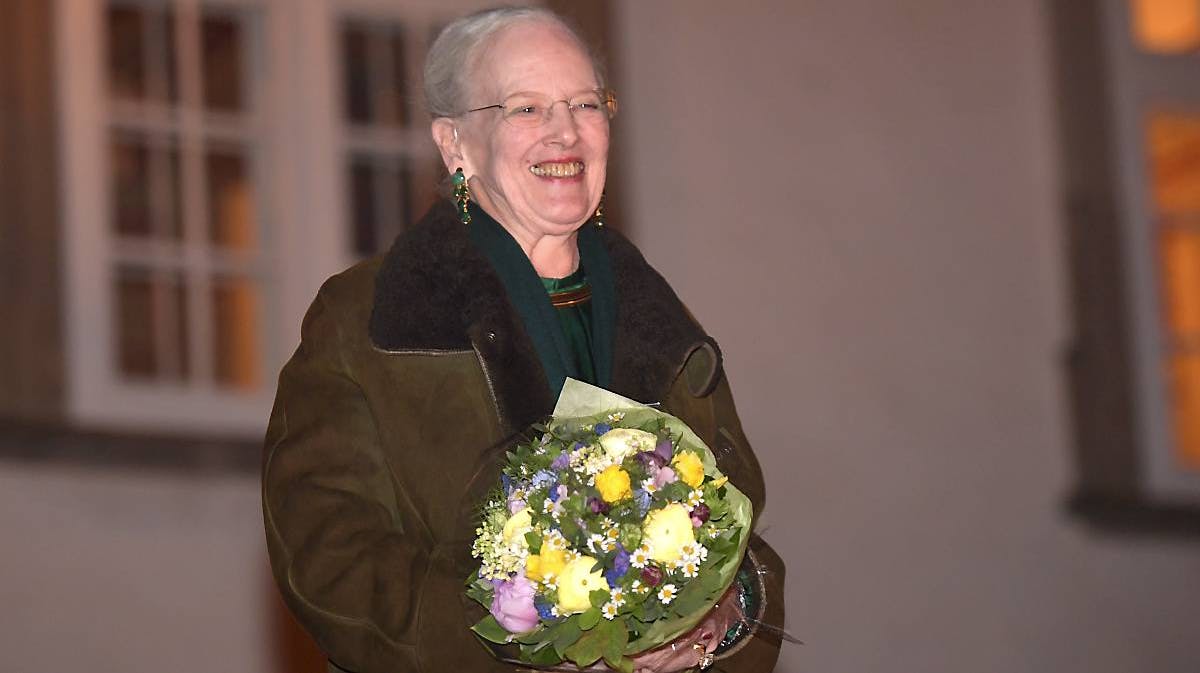 Dronning Margrethe.