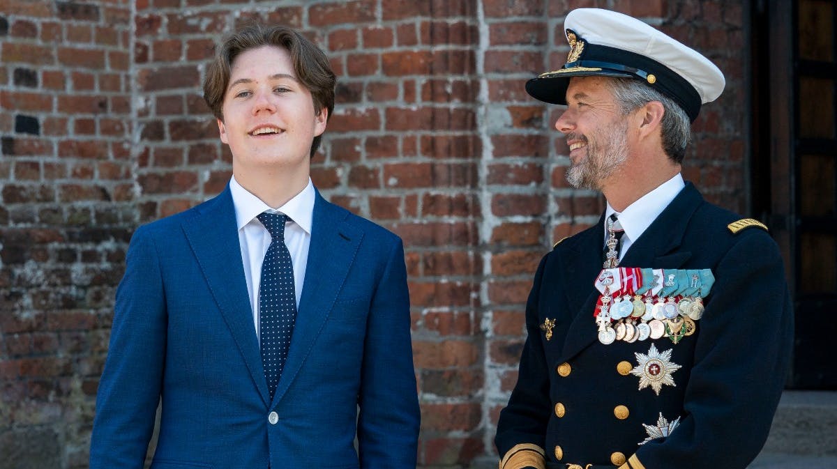 Prins Christian og Kronprins Frederik