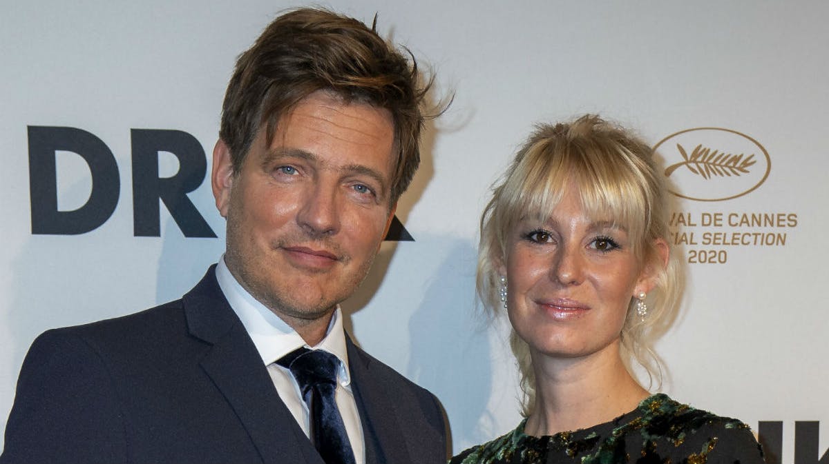 Thomas Vinterberg og hustruen Helene Neumann.