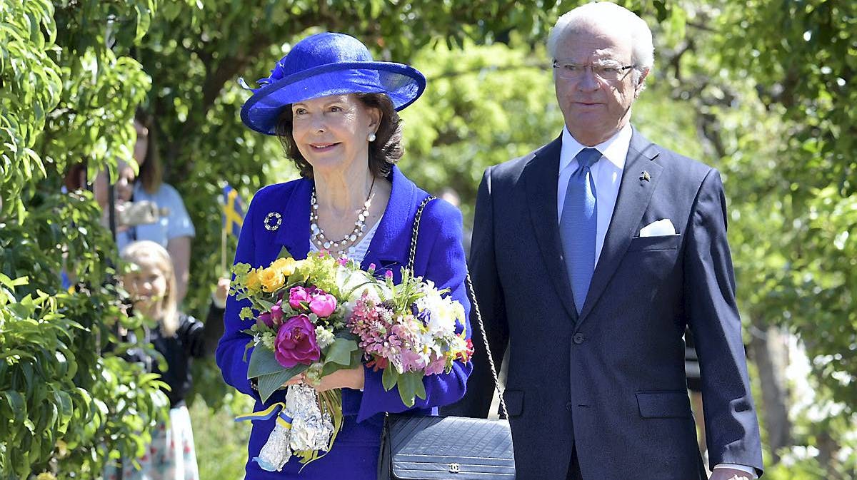 Dronning Silvia og kong Carl Gustaf.