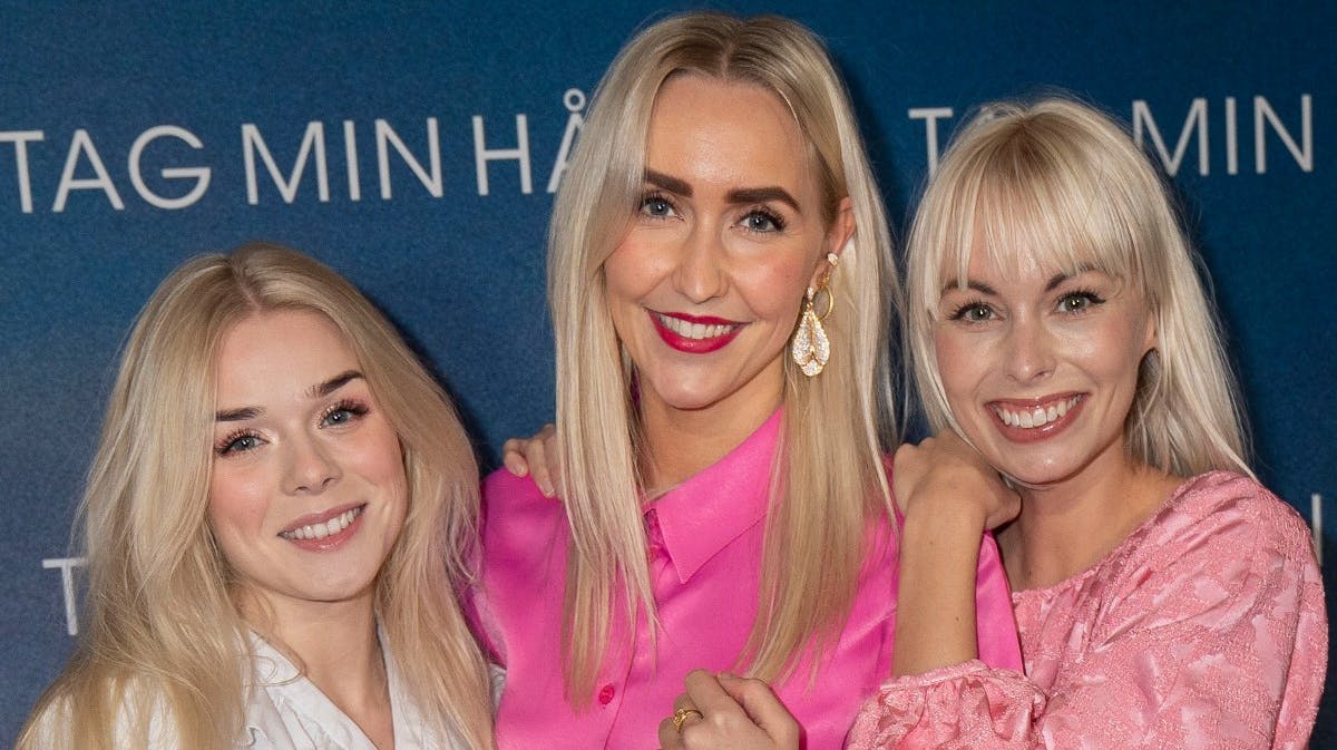 Asta Björk, Mille Funk og Jenna Bagge.