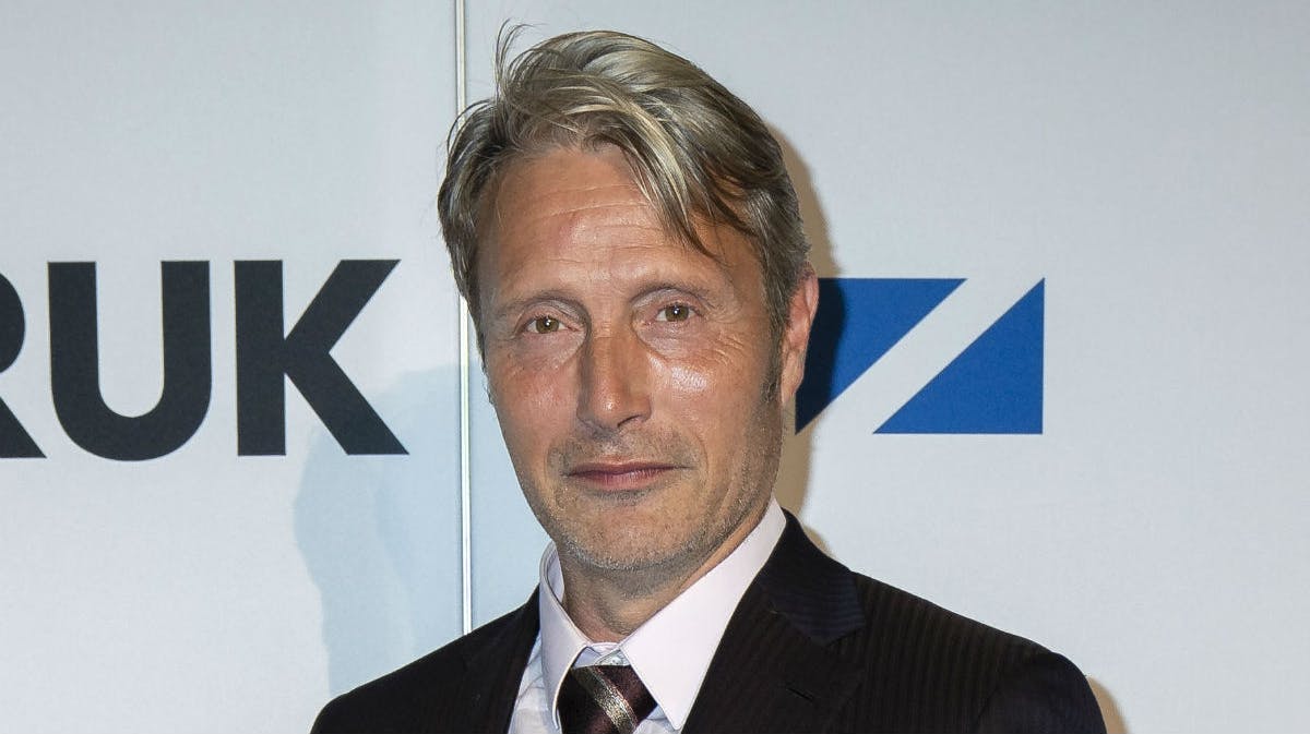 Mads Mikkelsen ved premieren på "Druk". 
