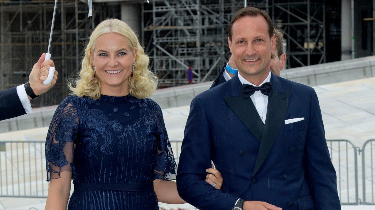 Kronprinsesse Mette-Marit og kronprins Haakon