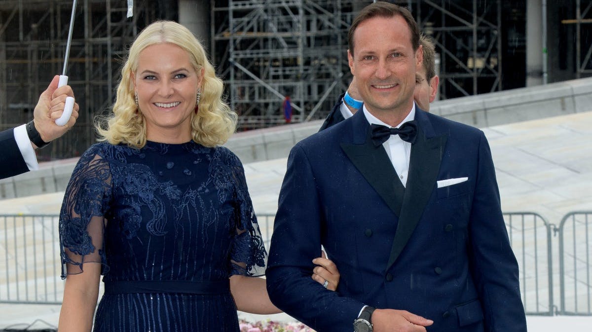 Kronprinsesse Mette-Marit og kronprins Haakon