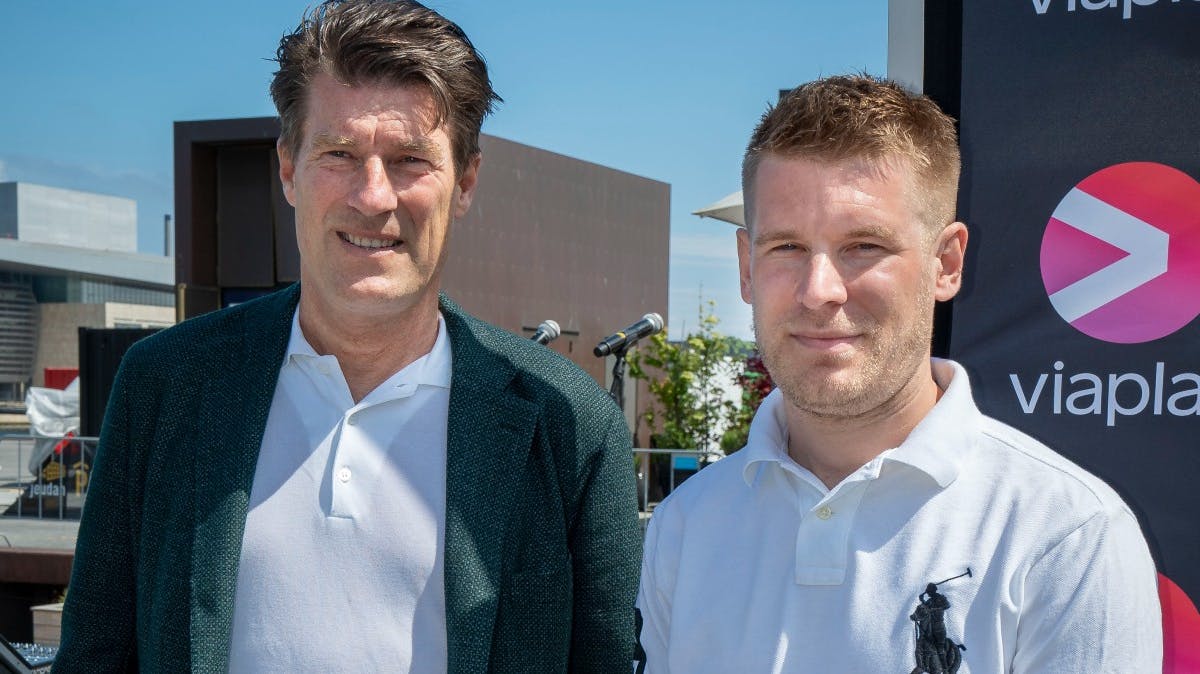 Michael Laudrup og Mads Laudrup