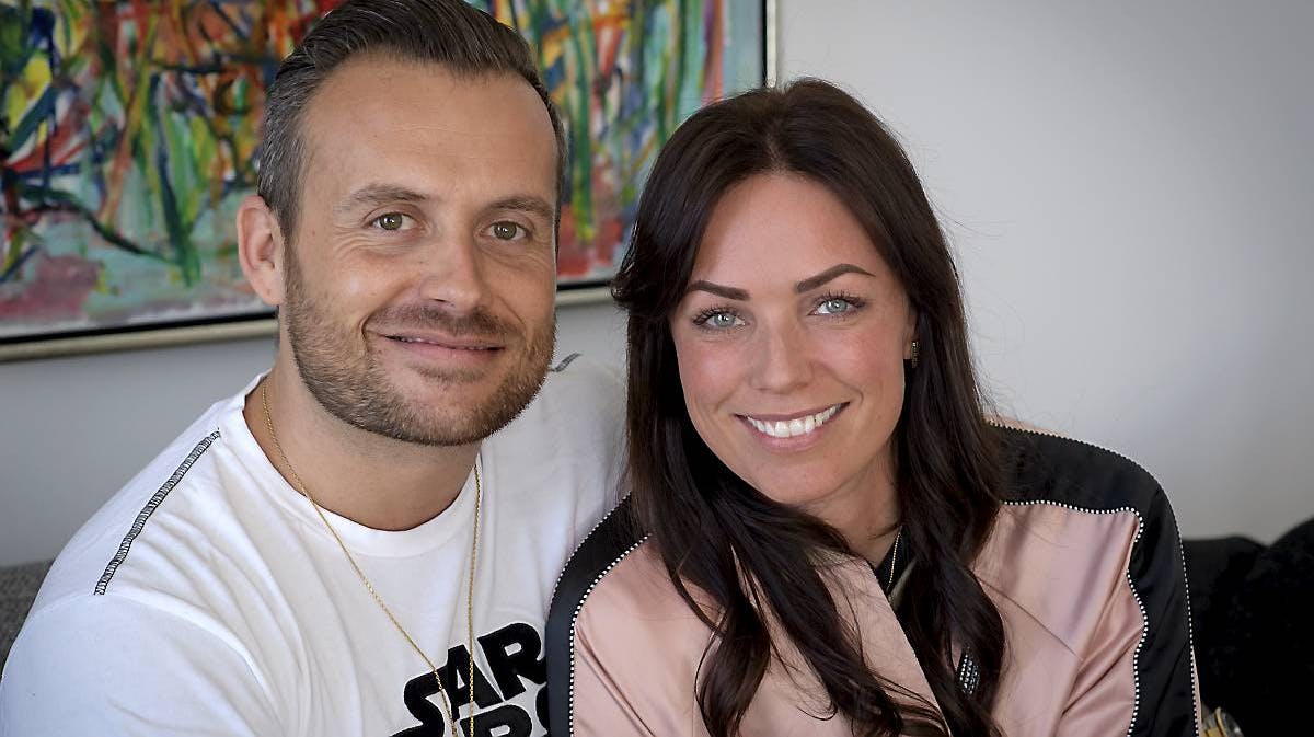 Lisbeth Østergaard og manden Ralf Christensen.