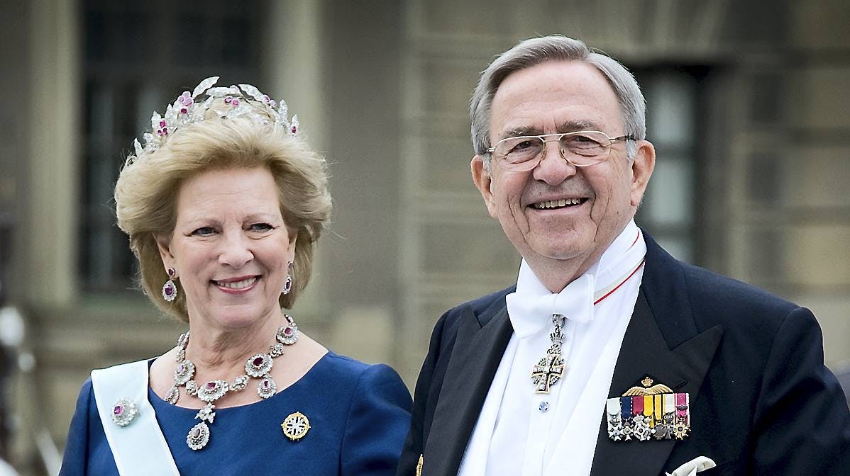 Kong Konstantin og dronning Anne-Marie.