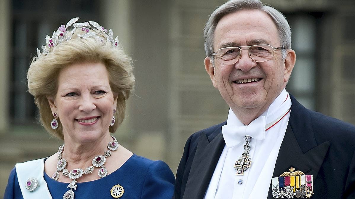 Dronning Anne-Marie og kong Konstantin