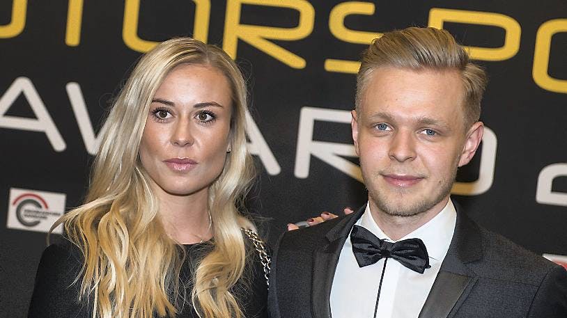 Louise Juulsgaard og Kevin Magnussen