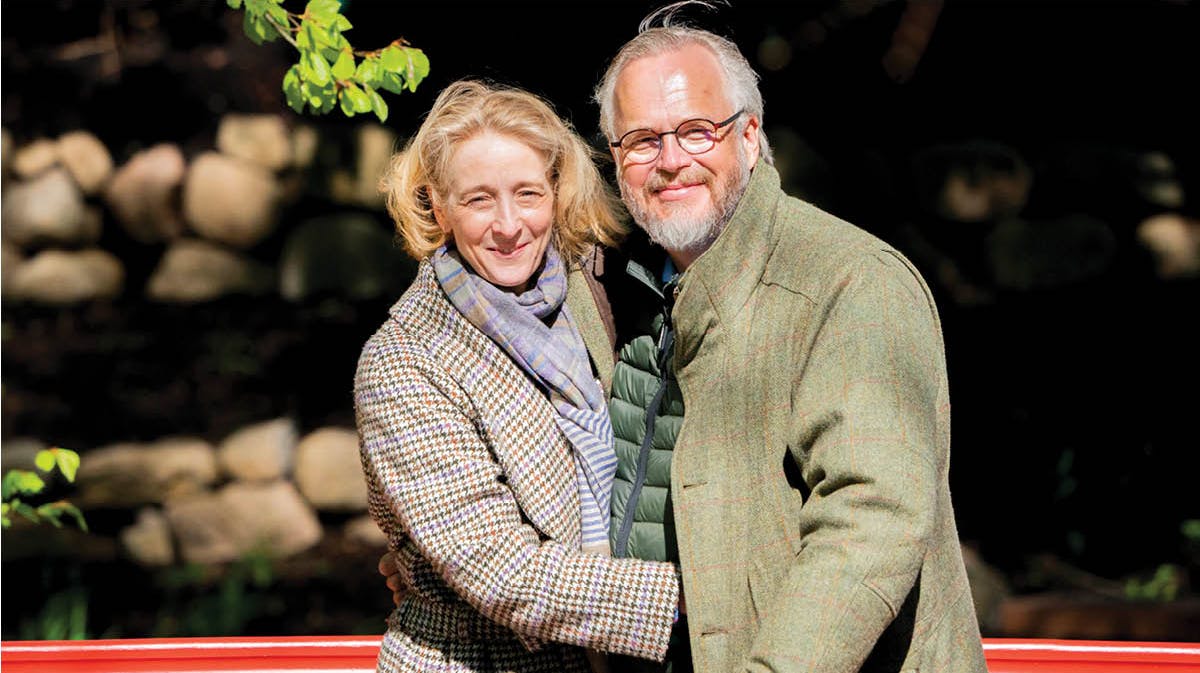 Prinsesse Alexandra og greve Michael Ahlefeldt-Laurvig-Bille. 