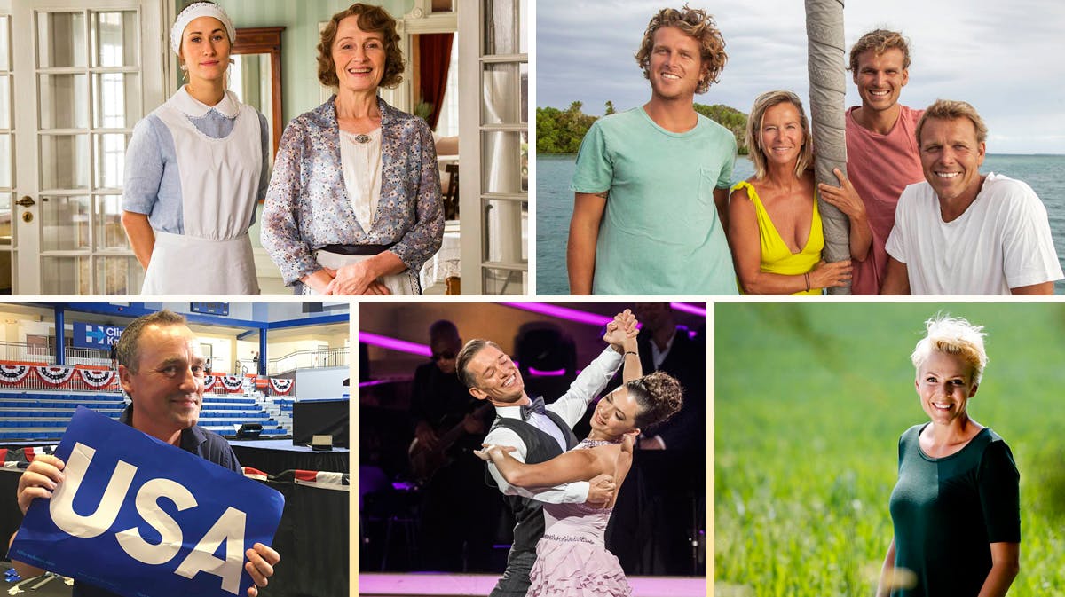 Badehotellet, Kurs mod fjerne kyster, Størst, Vild med dans, Landmand søger kærlighed