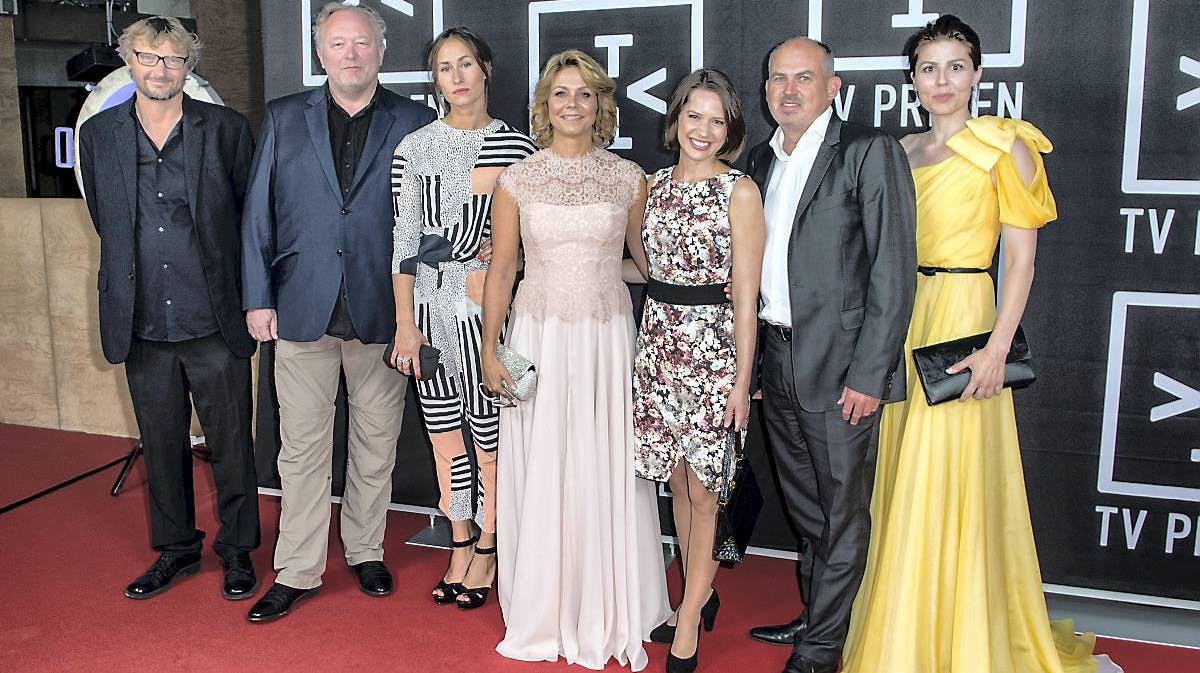 "Badehotellet" var stærkt repræsenteret til TV-prisen 2014.