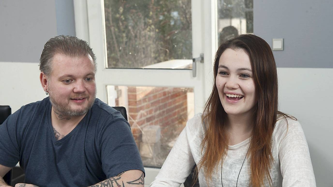 Christian Van der Watt og Stephanie