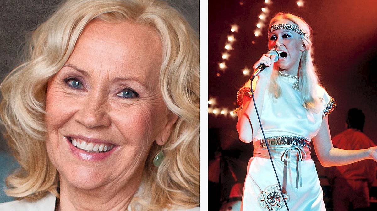 Agnetha Fältskog, Björn Ulvaeus, Benny Andersson og Anni-Frid Lyngstad onsdag aften ved ankomsten til restaurantåbningen.