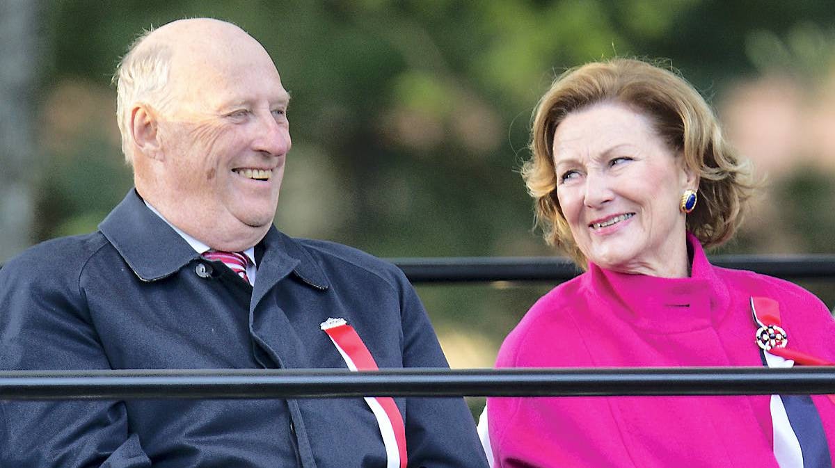 Kong Harald og dronning Sonja.