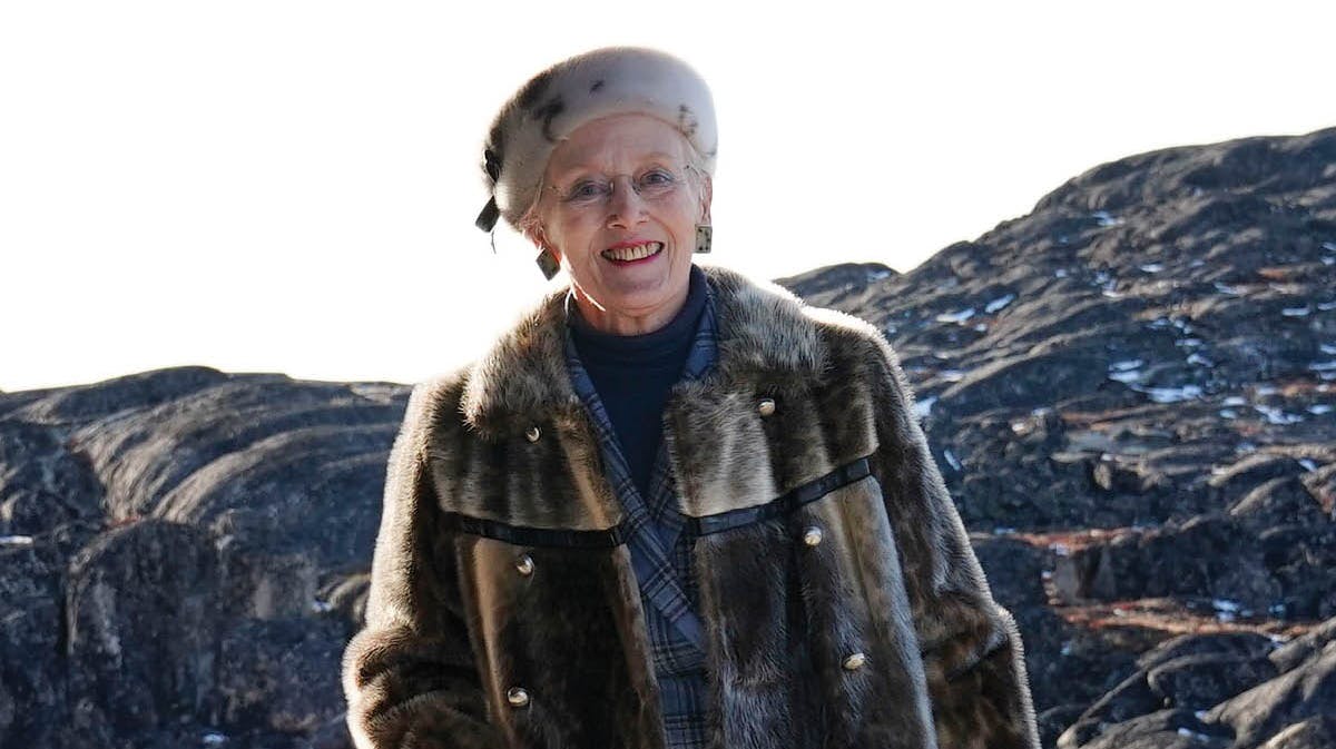 Dronning Margrethe.