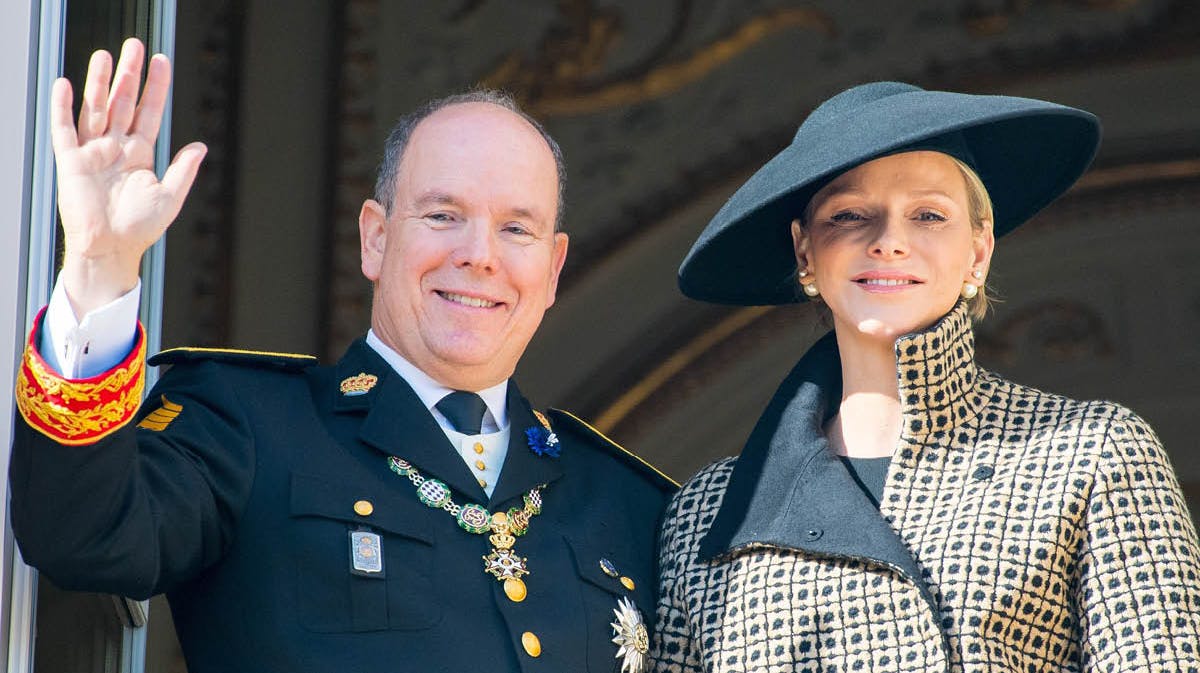 Fyrst Albert og fyrstinde Charlene. 