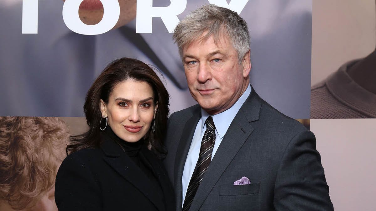 Alec Baldwin og hustruen Hilaria. Arkivfoto. 