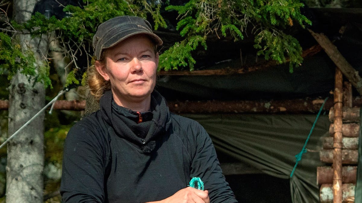 Mette Mortensen fra "Alene i vildmarken".