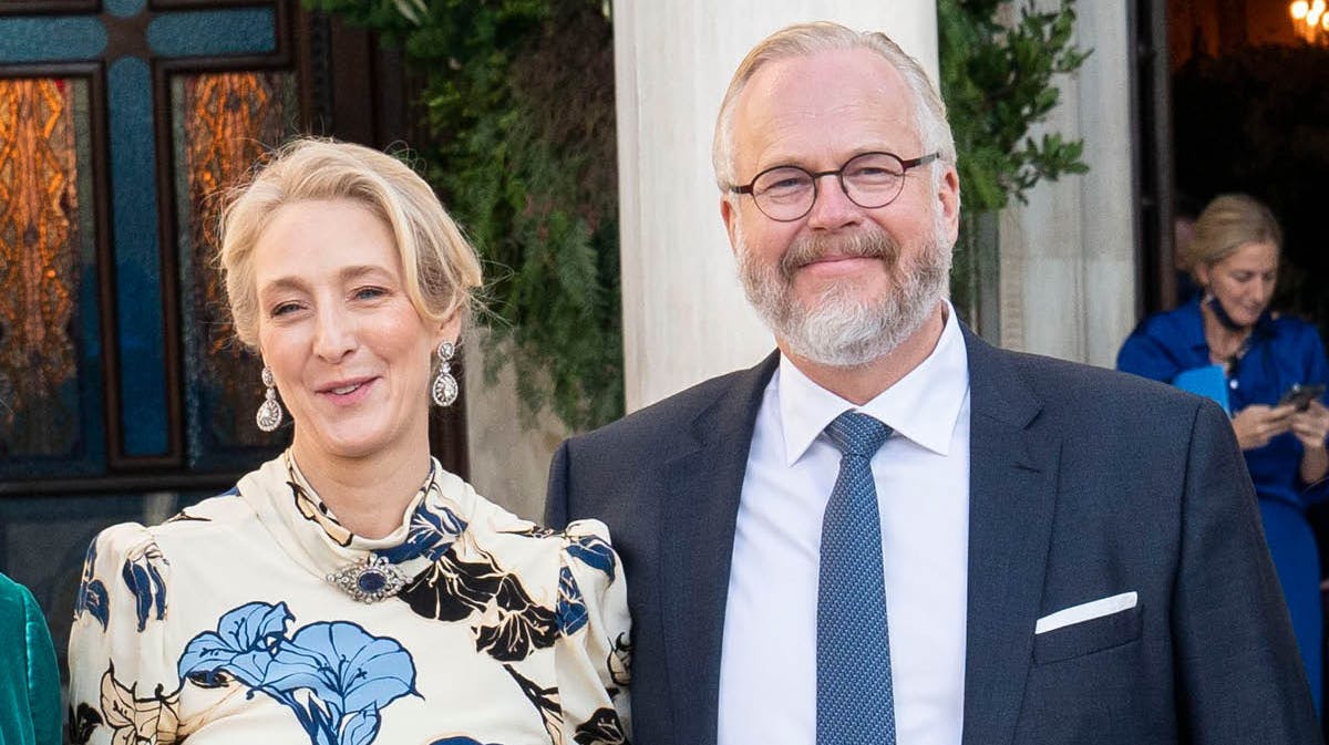 Prinsesse Alexandra og grev Michael Ahlefeldt-Laurvig-Bille.