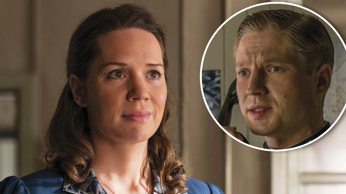 Amanda og Uwe Kiessling i "Badehotellet".