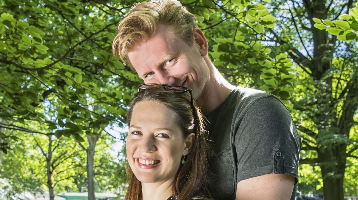 Amalie Dolerup og Andreas Jebro
