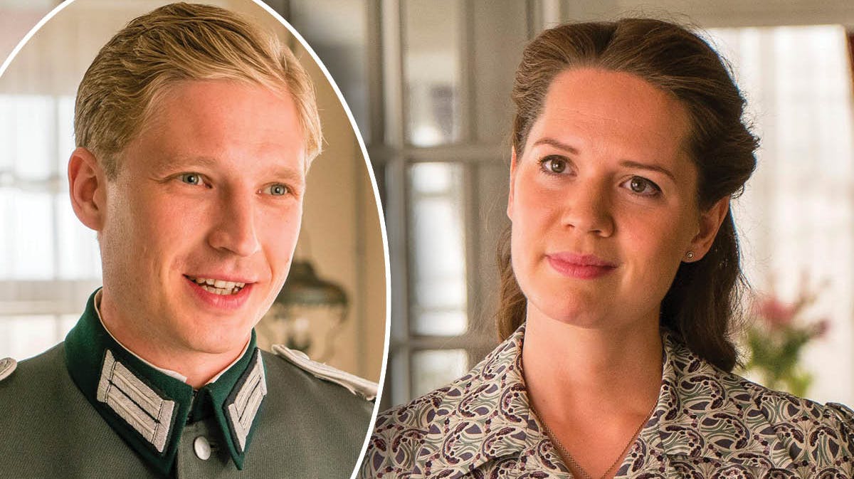 Anton Rubtsov og Amalie Dollerup i "Badehotellet".