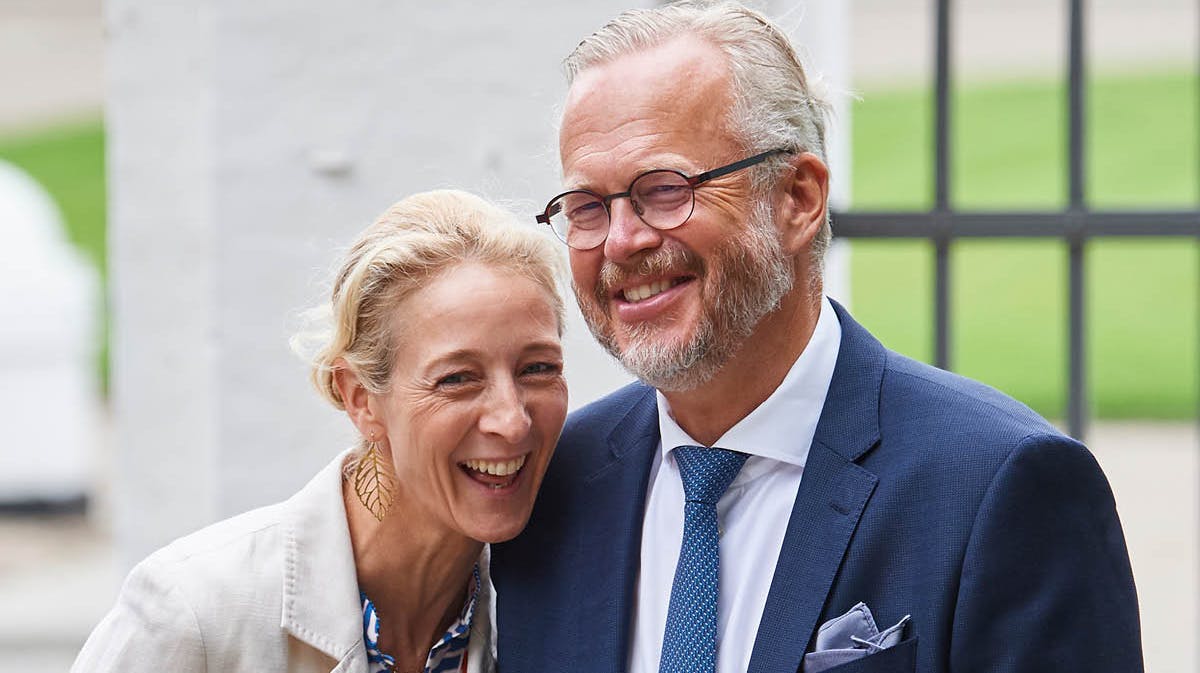 Prinsesse Alexandra og greve Michael. 