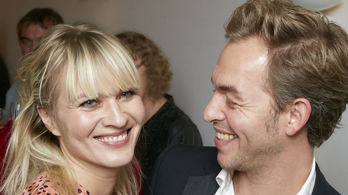 Anne Sofie Espersen sammen med Mark Linn