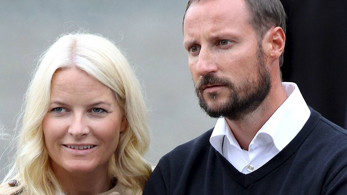 Kronprinsesse Mette-Marit og kronprins Haakon.